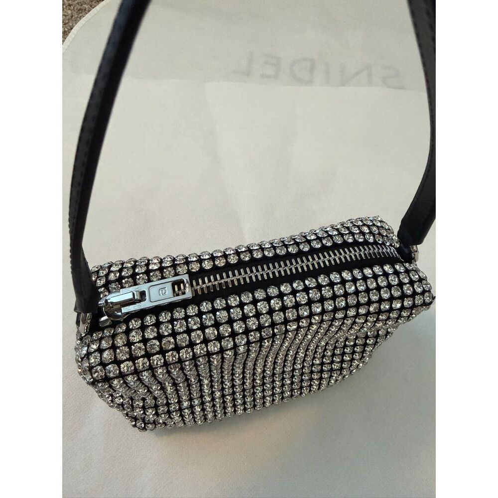 Alexander Wang Heiress Pouch in Crystal Rhinestones Crossbody Bag Purse - Picture 2 of 8